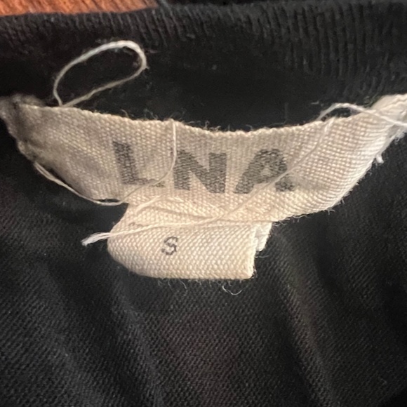 LNA SLEEVELESS ROMPER, SIZE US SMALL, BLACK - Picture 10 of 10